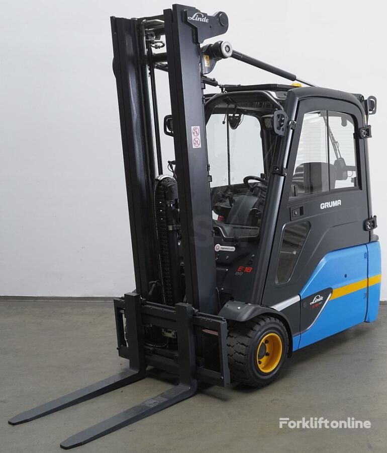 Linde E 18 L EVO 386-02 electric forklift